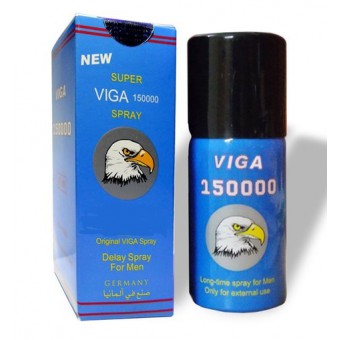 Super Viga 150000 Blu Spray Ritardante - Max Efficacia Delay